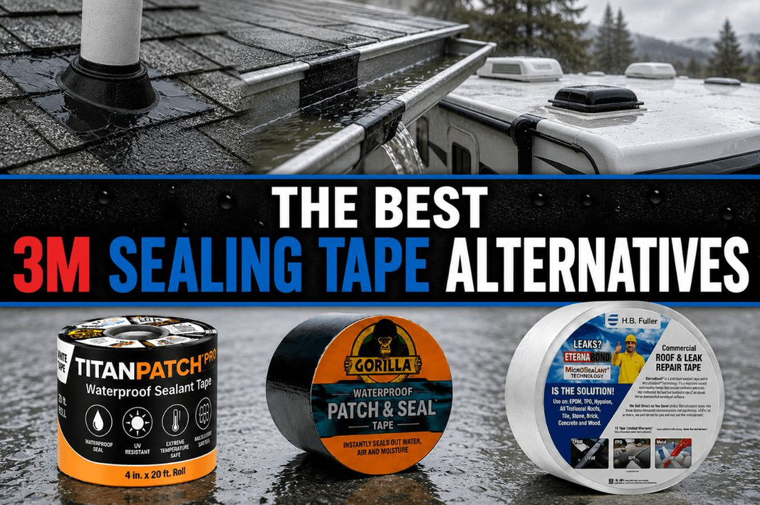 The Best 3M Sealing Tape Alternatives for Waterproof Repairs (2026 Comparison)
