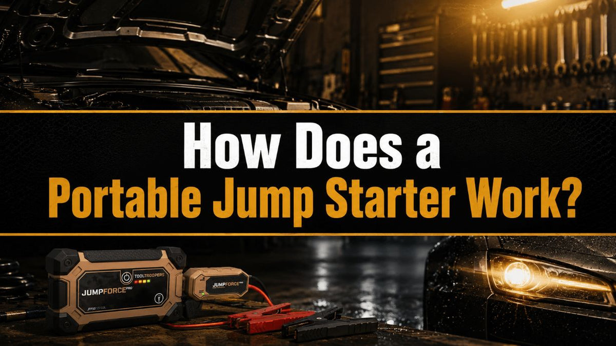 How Does a Portable Jump Starter Work?