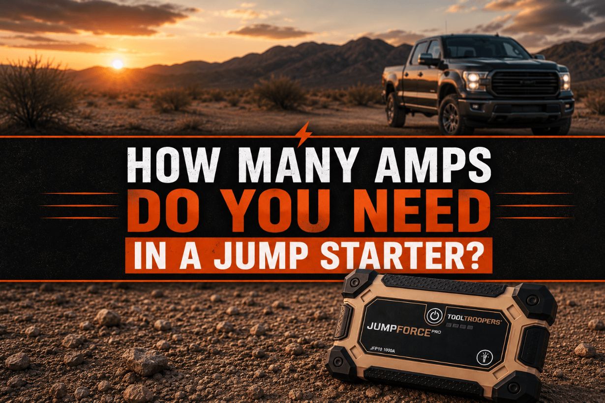 How Many Amps Do You Need In A Jump Starter? (By Vehicle Type)
