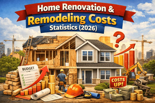 How Much Do Home Upgrades Really Cost Today? Home Renovation & Remodeling Costs Statistics (2026)