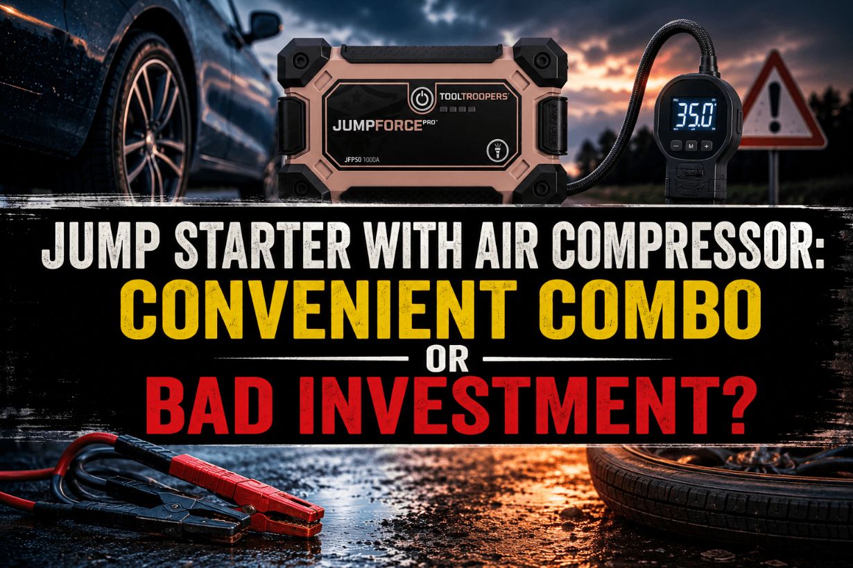 Jump Starter With Air Compressor: Convenient Combo or Bad Investment?
