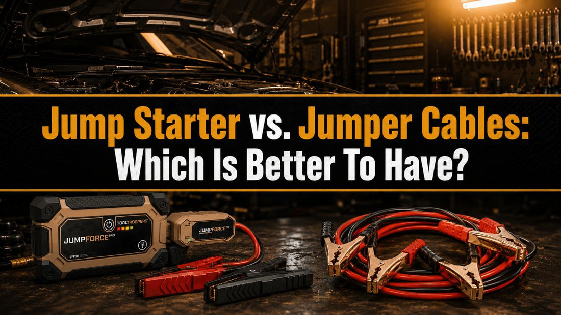 Jump Starter vs. Jumper Cables: Which Is Better To Have?