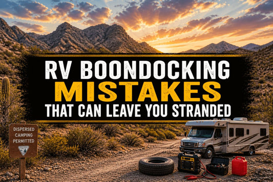 RV Boondocking Mistakes That Can Leave You Stranded - RV Boondocking Statistics 2026