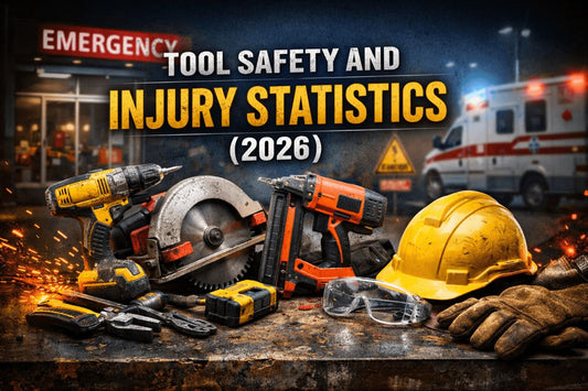 Tool Safety and Injury Statistics (2026) – Power Tools, DIY Accidents & Ladder Risks