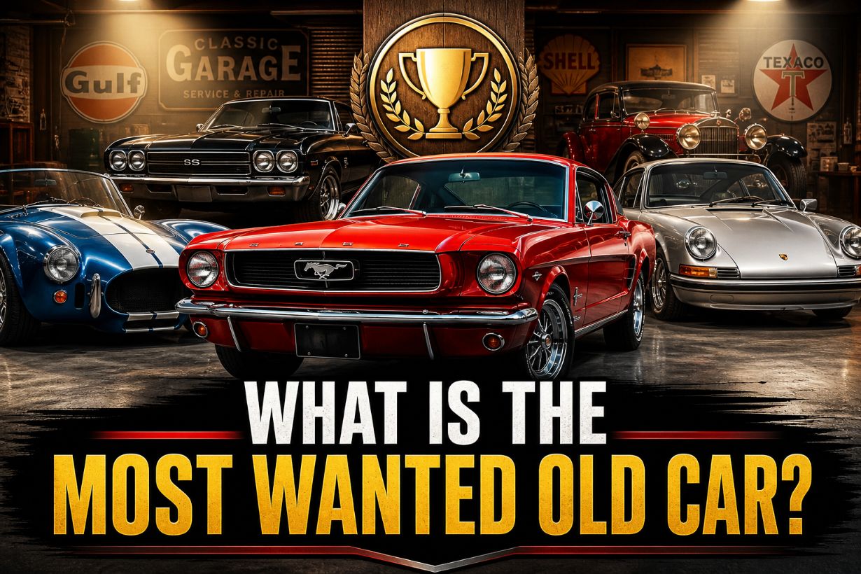 What Is the Most Wanted Old Car? - Classic Car Statistics 2026