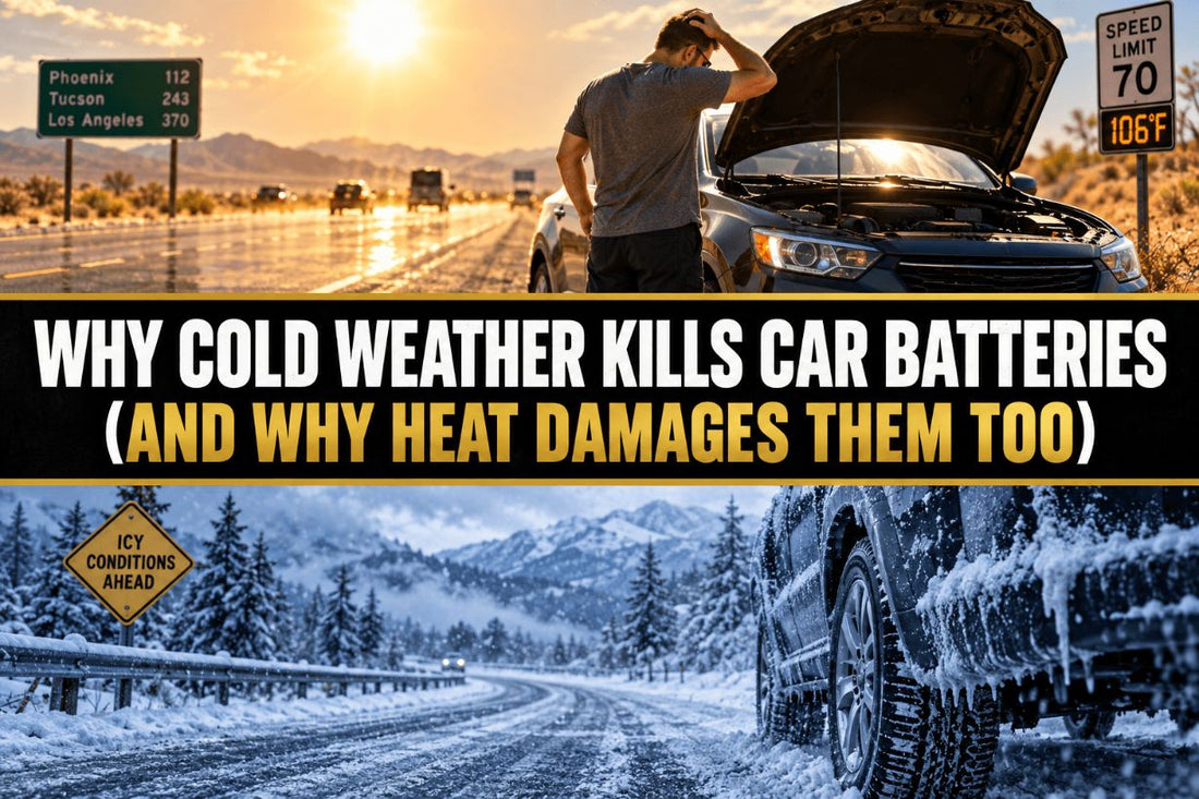 Why Cold Weather Kills Car Batteries (And How Heat Damages Them Too)
