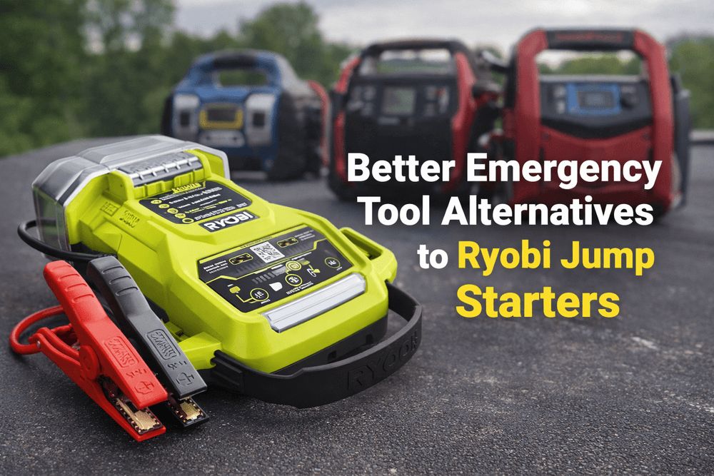 Ryobi Jump Starter Alternative: Emergency-Focused Options Compared